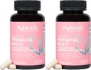 Hyland's Easy Morning Multivitamine Prenatale şi Digestive Health and Morning Backness Relief, 60 Vegan Capsule, cu Folate, Choline, Zinc, Ginger Root, Prebiotice şi Algae DHA (Pachet de 2)