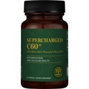 Global Healing C60 - Micro-activate de carbon Fullerene w/Organic MCT Powder, 10 ori mai puternic decât suplimentele C60 regulate - ajută la detoxificare, îmbătrânire (30 capsule)