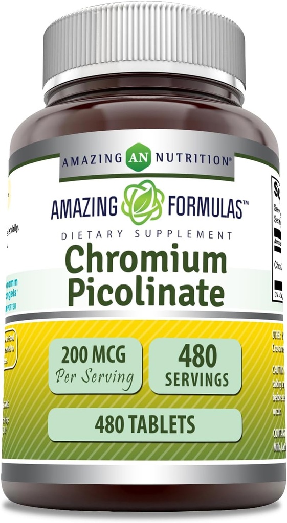 Formulare uimitoare supliment de picolinat de crom 