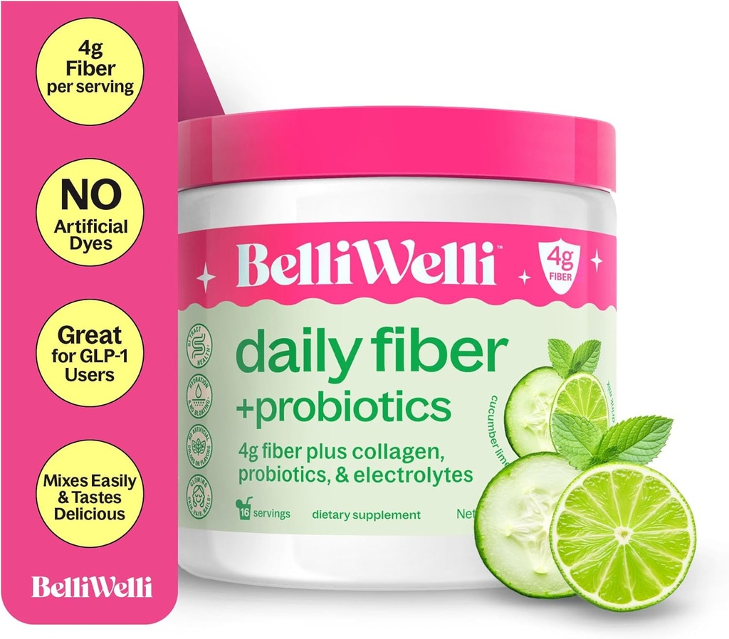 Belli Welli Fiber Supliment pentru femei și bărbați 