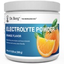 Dr. Berg Zero Zahar Hydration Keto Electrolit pulbere - îmbunătăţit w/ 1000 mg de Sare Himalaiană de potasiu &amp; Roz Real Himalayană (NOT Table Salt) - Orange Flavor Hydration Drink Mix Supliment - 50 Servings