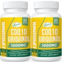 1000mg Liposomal CoQ10 Softgels 