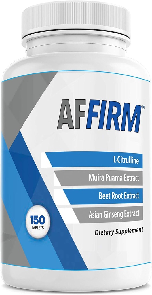 AFFIRM Science AFFIRM L-Citrulline Supliment alimentar 750 mg 150 comprimate (75 zile de aprovizionare) 