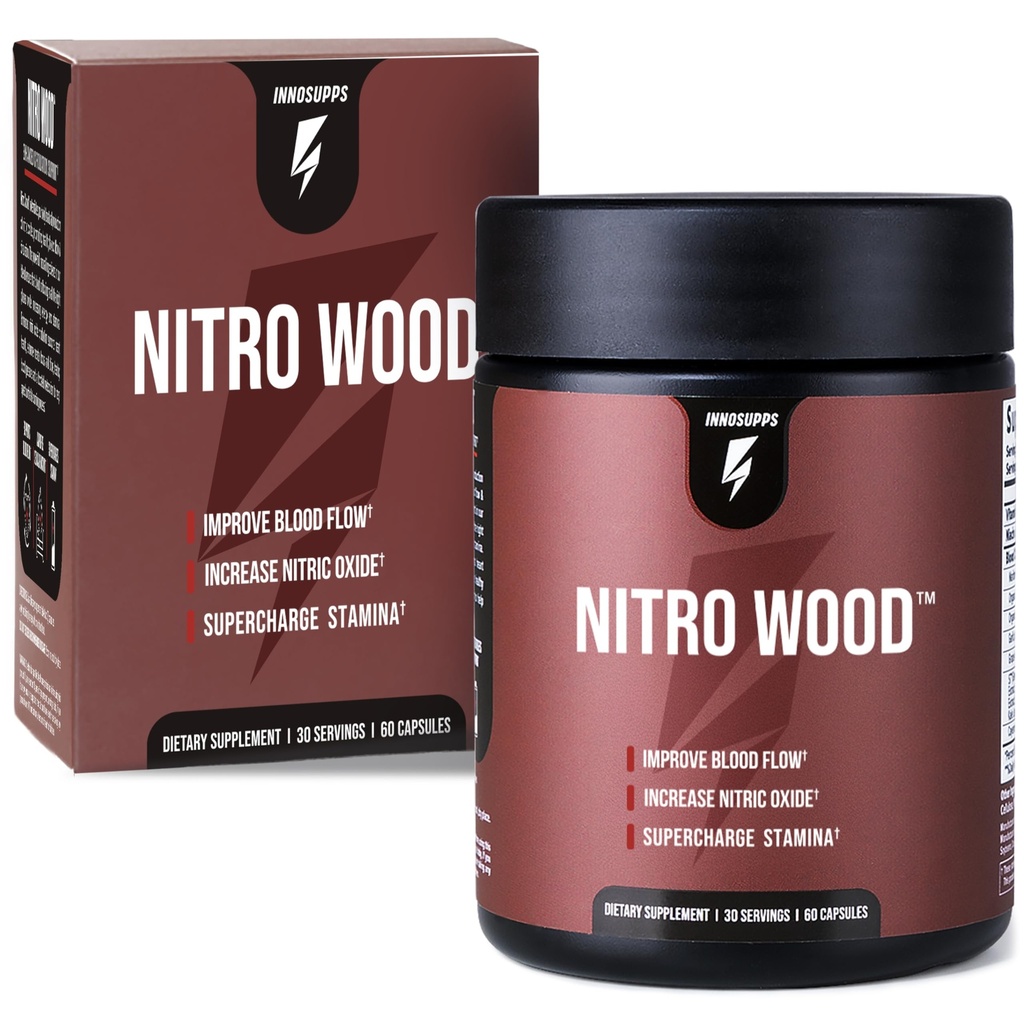 InnoSupps Nitro Wood - Suporte sanatos sange Ploaia 