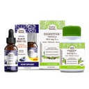 GuruNanda Black Seed Oil, Cold-Pressed Nigella Sativa - bogat în vitamina D3 5000 unități și Digestiva Triphala (240 tablete), susține Digestion, ajută cu Blooting