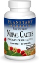 Herburi planetare Spectrum complet Nopal Cactus 1000 mg Prickly Pear Cactus Antioxidant - 100% Natural - 60 comprimate