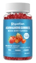 Ashwagandha Gummies pentru femei si barbati - Stress Relief, Immune Support & Creșterea energiei - Sugar Free, Vegan - Organic Ashwagandha Root Suplimente Gummy- Aroma naturala de capsuni (60 Conte)