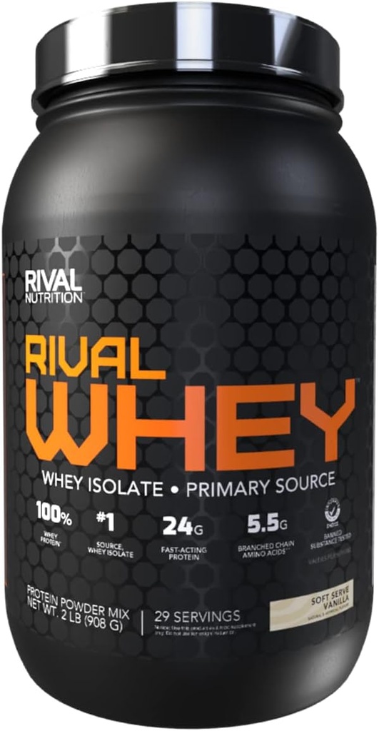 RIVALWhey Soft Serveste Vanilie