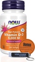Nutriţie mondială Acum Suplimente Vitamina D3 5000 UI Softgels - Formula de potenţă ridicată pentru suport structural D 240 Conte Vitamina, Organic & keychain