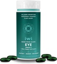 Iwi Life Eye Omega-3, 30 Softgels (30 Servings), Vegan-Based Plant Algae Omega 3 with EPA + DHA, Healthy Eye & Vision Support Dietary Supplement, Krill & Fish Oil Alternative, No Fishy Aftergust