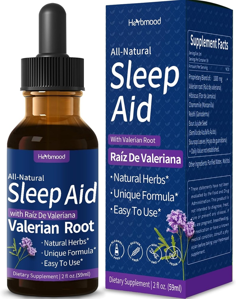 Root valeriană concentrat Suplimentul plantei: Absorbare rapidă, Toate-naturale Complement la Wellness