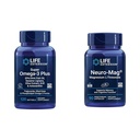 Life Extensie Super Omega-3 Plus EPA/DHA Ulei de pește, Sesame Lignans & Neuro-mag Magneziu L-treonat