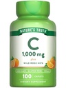 Natura's Truth Vitamina C 1000 mg cu trandafiri Hips 