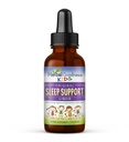 Copii Sleep Support Extract lichid - plante naturale pentru copii Pe bază de plante Herbal Sleep Aid, cu musetel, Guava Leaf - 1 oz Extract lichid - Herbal Goodness (1 unitate)