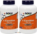 ACUM alimente L- Carnitina tartrat 1000 mg, 100 comprimate (Pachet de 2)