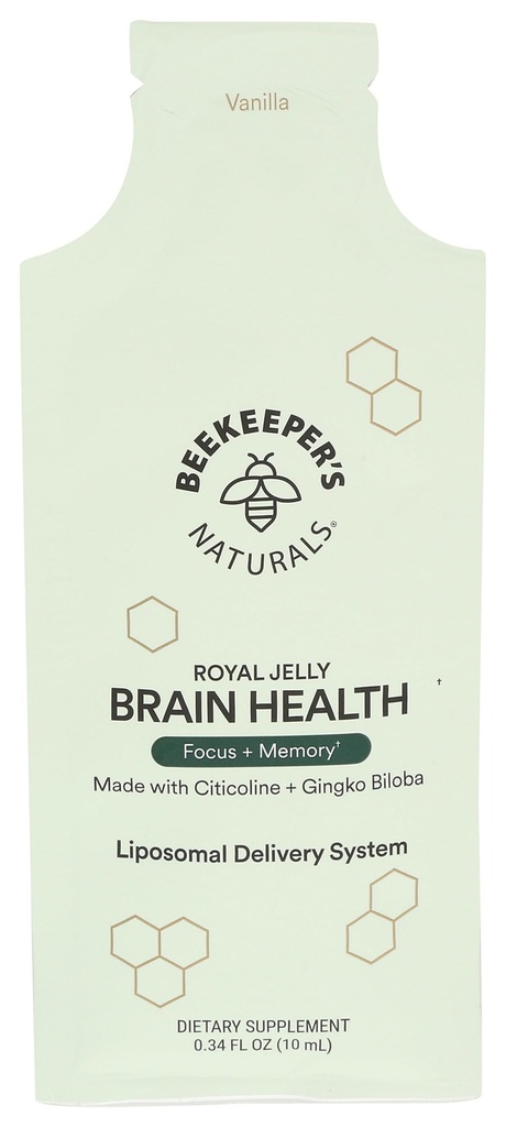 Apicultori Naturals Brain Health Royal Jelly Liposomal SGL, 0.34 Fz