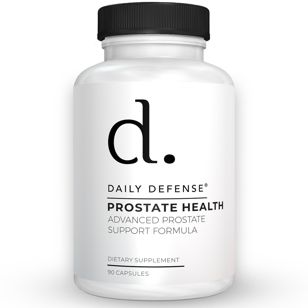 Suplimente de sănătate prostată pentru bărbaţi - Suplimente de prostată cu Saw Palmetto pulbere, Vitamina E, Zinc, Ciuperci, Seminte de dovleac - Suport prostata Supliment alimentar pentru bărbaţi, 90 Ct