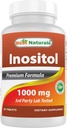 Cele mai bune naturale Inositol 1000 mg 60 comprimate
