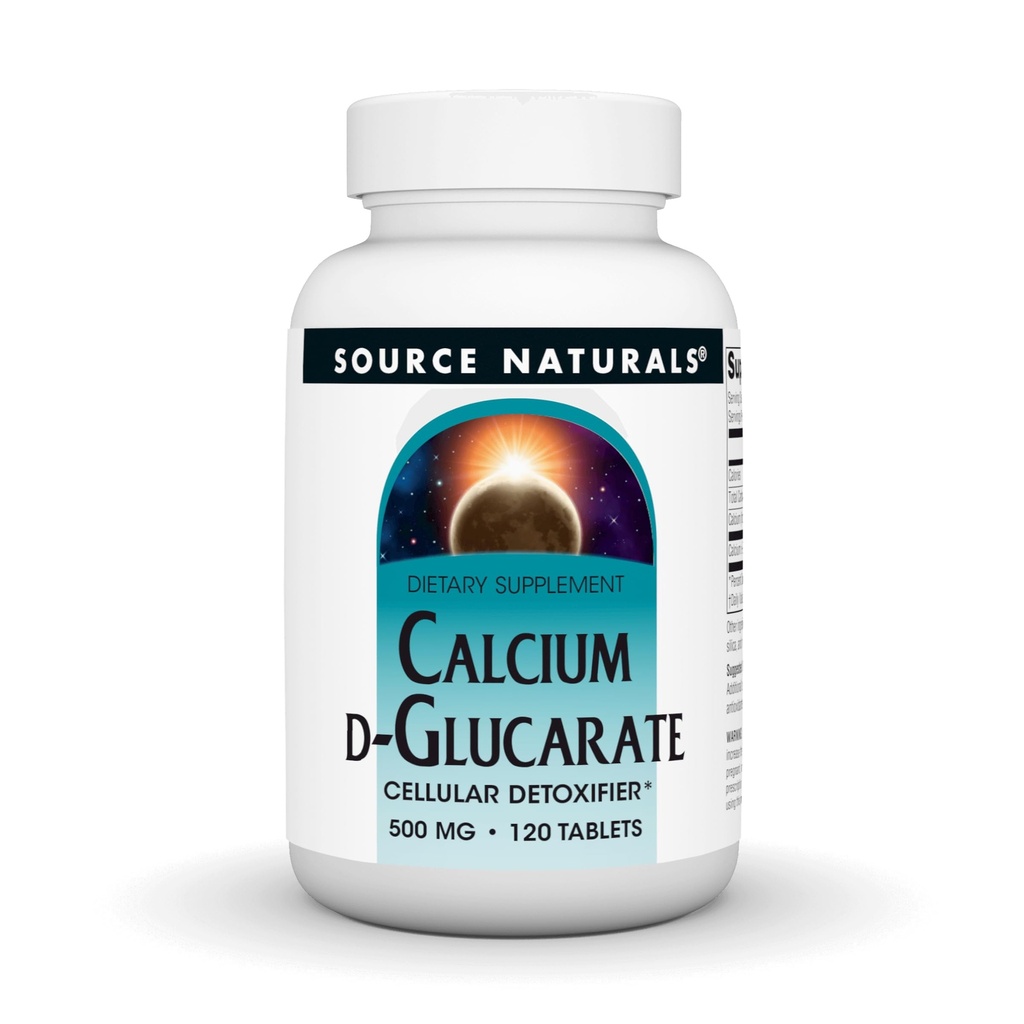 Naturale sursă - Calciu D-Glucarat, 500 mg