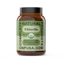 Produse naturale complete Clorella capsule organice, 500mg, 100ct, verde verde Algae Superfood, Detoxifiere & Imun, vitamina B12 & Clorofill bogat, plante-Based, Vegan, Non-GMO