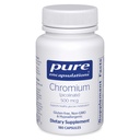 Pure Encapsulations Crom (Picolinat) 500 mcg - pentru lipide şi carbohidraţi Metabolism* - Supliment mineral - Supliment de crom de absorbţie superioară - Vegan & Gluten gratuit - 180 capsule