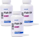 Omega-3 ulei de pește - supliment ulei de pește 1000mg - 100 Softgels (3-Pachet)