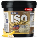 Nutriţie Ultimate Whey Pulbere de proteine Izolat cu Complex Glutamina, Sensation ISO 93 - Whey Pulbere de proteine cu Adăugat Colostru pentru recuperare îmbunătăţită, Imunitate & Sănătate Gut - Banana, 5lbs