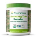 Amazing Grass Greens Trio: Greens Powder with Wheatgrass, Alfalfa, & Barley Grass, Rich Source of Clorofill, 30 Servings