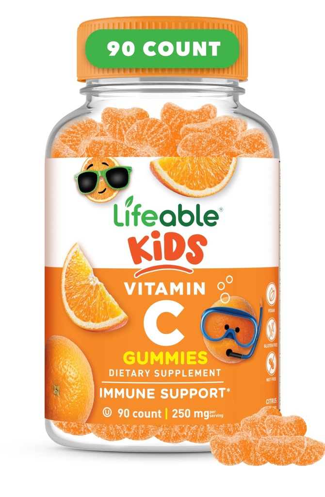 Copii de viață Vitamina C Gumies 