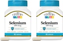 Seleniu 200 mcg Capsule, 60 Număr de capsule (Pachet de 2)
