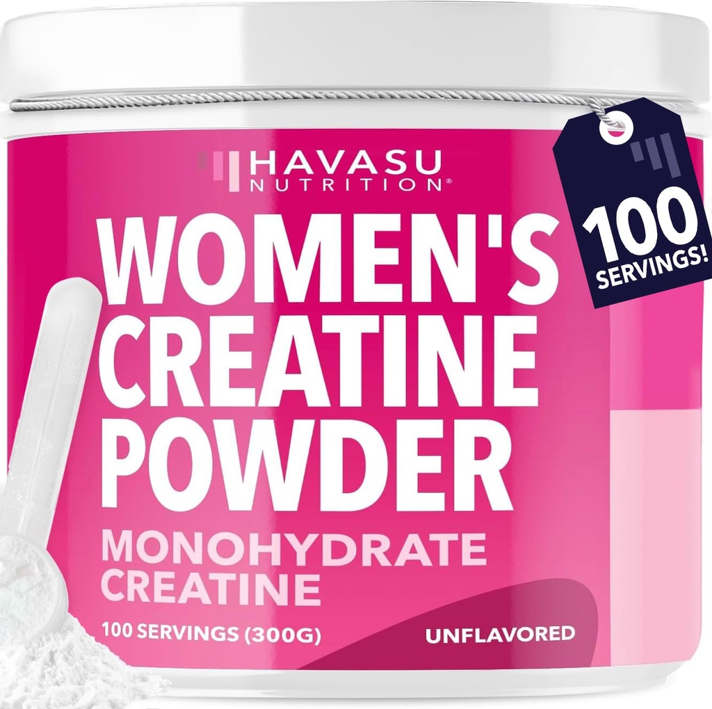 Creatura pentru femei - Formulat pentru femei - 3g Micronited Creatin Monohidrat Per Servind pentru a sprijini energia, masa musculara Lean, și Claritatea mentala - Nearomat, Vegan, Non-GMO, 100 Serviri