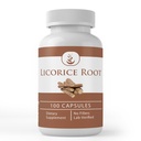 Ingrediente originale pure extract de rădăcină de lemn dulce (100 capsule) întotdeauna pură, fără aditivi sau Fillers, Lab verificat