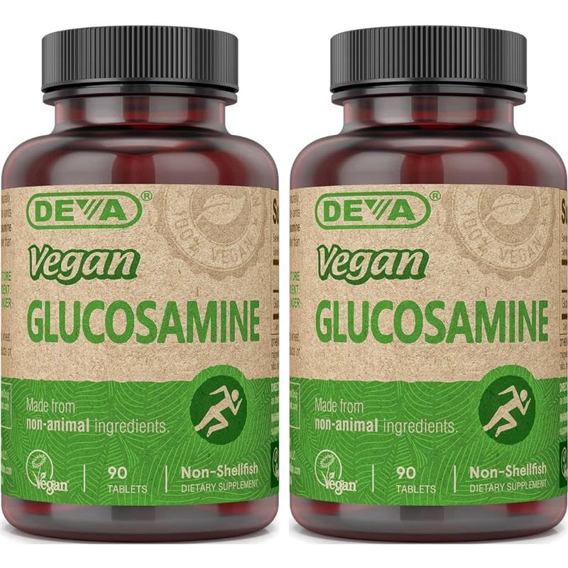 DEVA Vegan Glucosamine 90 Tabs (Pachet de 2)