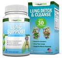 Lung Detoxifiere și Cleanse - Mare pentru fumatori - Putere suplimentară - 100% Suplimente Herbal Lung Sănătate - Mucus Îndepărtare Suport - Promovează sănătatea respiratorie - Mod natural de a păstra plămânii clar
