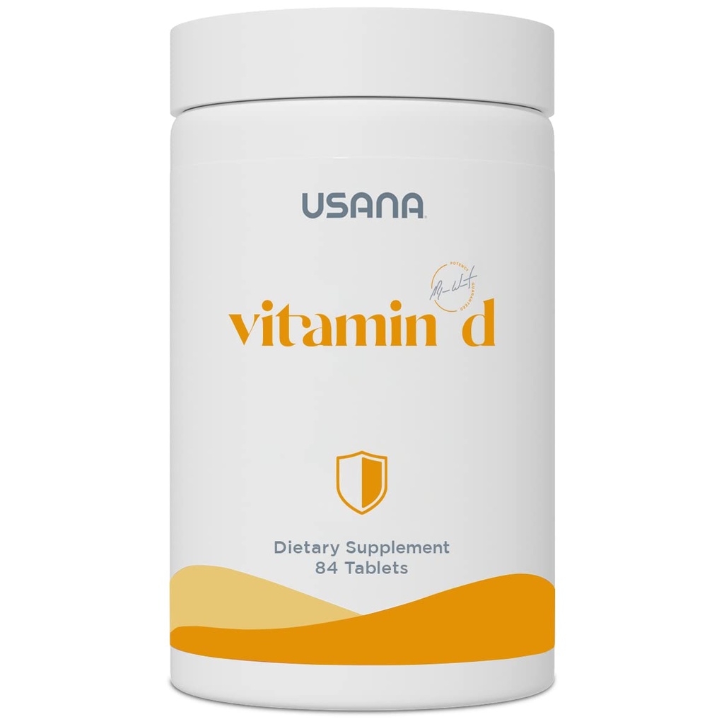USANA Vitamina D Maximum-Forngth 2000 UI vitamina D Supliment pentru a sprijini un sistem imunitar deja sănătos * - 84 comprimate