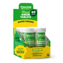 Uimitoare Iarbă Efervescent Tablete: Green Superfood de apă aroma comprimat cu antioxidanți și alcalizare verde, Lămâie, 60 Conte