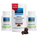 Equilife Dr. Cabral Detoxifiere, program de 7 zile cu proteine pe bază de plante, vitamine, aminoacizi, & Minerale pentru a sprijini echilibru corp complet, Masă de schimb pulbere, Vegan, Gluten gratuit, Ciocolata, 14 Serviri