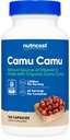 Nutricost Camu 1000mg, 120 capsule - CCOF Certified Made with Organic, Non-GMO and Gluten Free