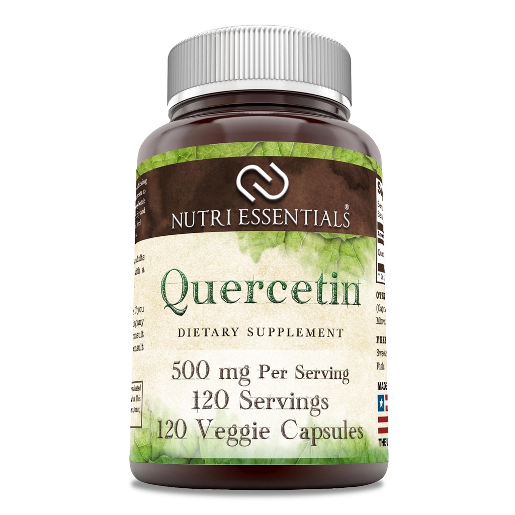 Quercetin 500 mg 120 Veggie capsule Supliment 