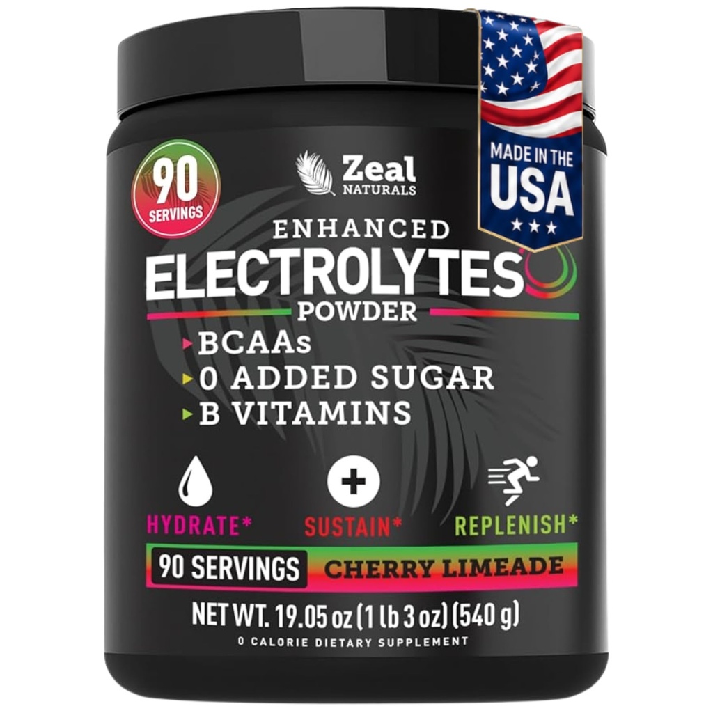Zeal Naturals Electrolit Powder Recovery Drink (90 Servings 
