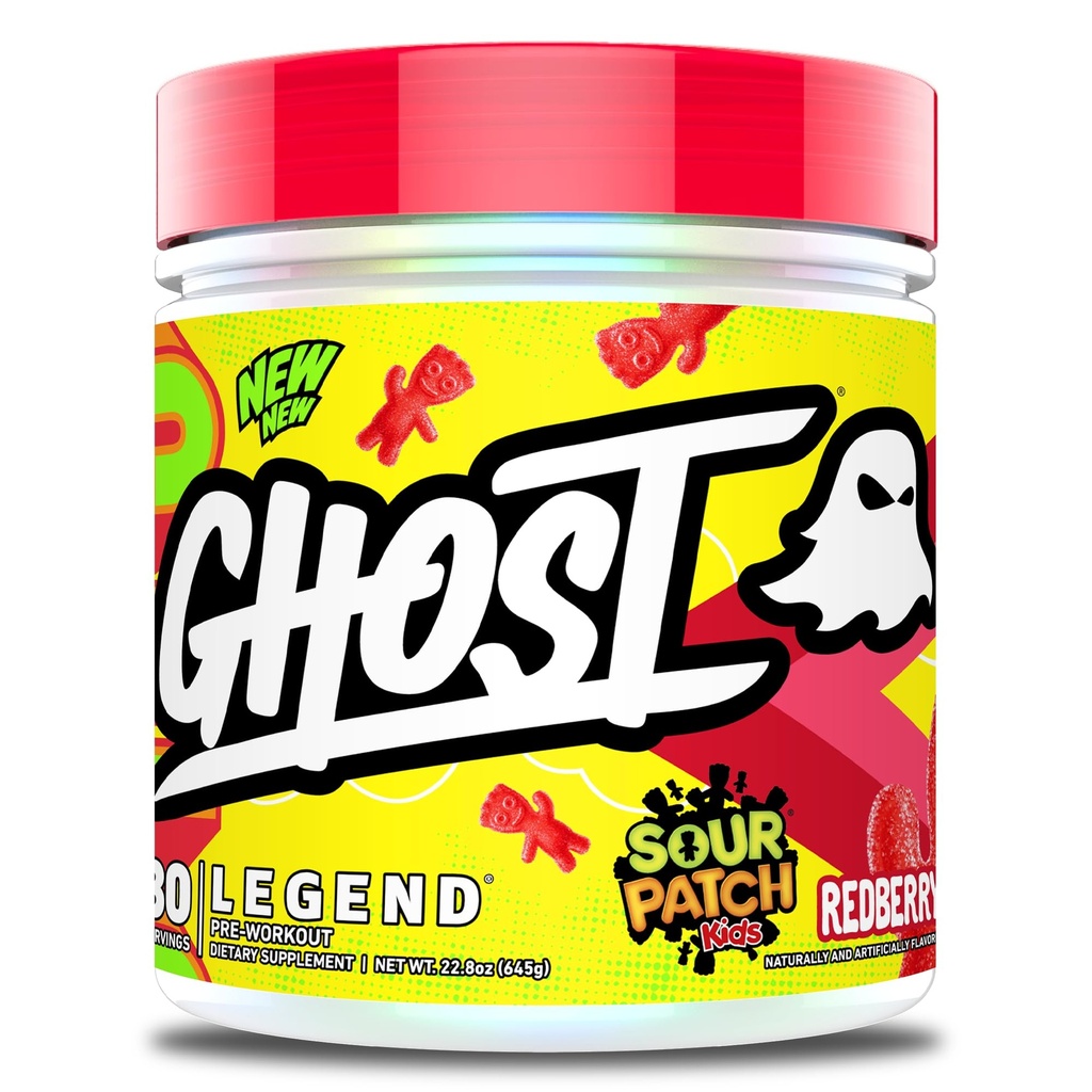 GHOST Legend Pre-Workout Powder, SPK Redberry - 30 Serviri 