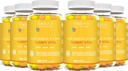 RUWAA NUTRITION Copii Omega 3 gume DHA EPA Omega 3 copii suplimentare. Fără ulei de pește After-Taste Vegan Omega 3 6 9 + DHA Gumies & Vitamina C. Cognitive Health, Focus, Vision. Copii Omega 3 540ct (6)