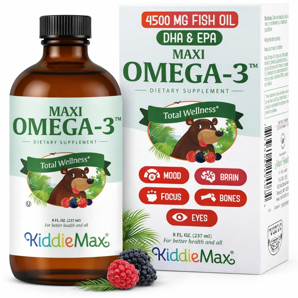 Maxi Health Omega 3 pentru copii Suplimentul pentru copii 