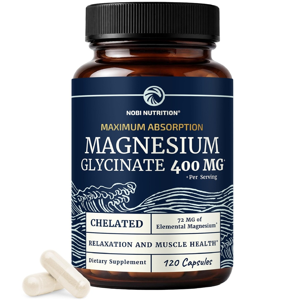 Glicinat de magneziu 400 mg 