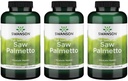 Swanson Saw Palmetto - Suplimentul vegetal Promovarea masculin Prostata de sănătate de sprijin - Suplimentul natural al părului și asistență de sănătate urinară (540 mg 250 capsule) (3 ambalaj)