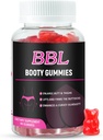 BBL Gummies pentru femei butt Crowth, 60 Count, Bear Shape Booty Gummies pentru a spori corpul curvy, Butt Boost Vitamina Gummies pentru Bigger Butt Rapid, Vegan Greutate Gainer Gumies