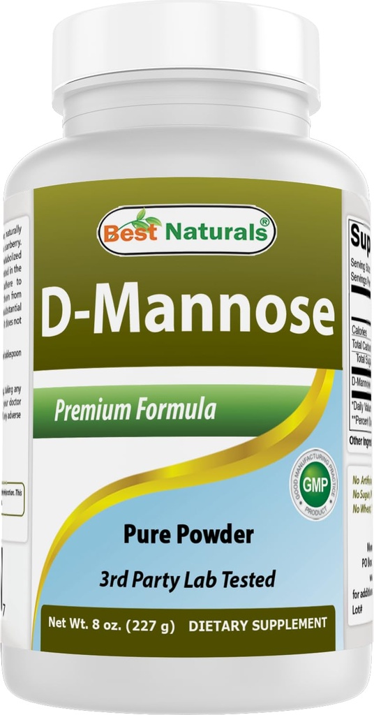 Cele mai bune naturale D-Mannose pulbere pură - Tract urinar Curățați Supliment - 8 OZ