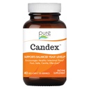 Essence Pure Essence Candex Supliment - Suplimentul de creștere în exces al drojdii cu enzime digestive, ajutor probiotic pentru infecția dungilor pentru bărbați și femei - 40 capsule