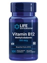 Extensie de viață Vitamina B12 Methylcobalamină 500mcg - Vitamina B12 Suplimentul pentru energie generală și sănătate cerebrală - Sugar Free Vegetarian Lozenges dizolva în gura ta - o dată pe zi - 100 Conte
