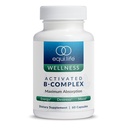 Equilife B Complex activat, Super B Complex Dietary Supliment cu Biotin, Inositol, B12 & B6, Choline & Folate pentru a sprijini energie si par, Piele, Nail Health, Gluten gratuit, Vegan, Non OMG, 60 capsule